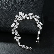Load image into Gallery viewer, WeimanJewelry Cubic Zirconia CZ Wedding Bridal Bracelet