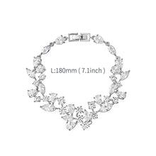 Load image into Gallery viewer, WeimanJewelry Cubic Zirconia CZ Wedding Bridal Bracelet